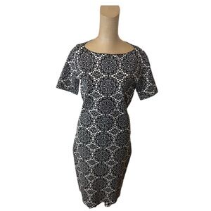 Burberry London Kensington Print Silk Dress Women’s Size Medium